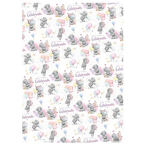 Let's Celebrate Me to You Bear Gift Wrap Extra Image 1